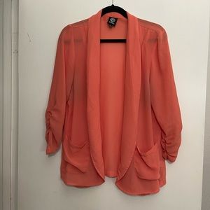 Bobeau Coral open blazer